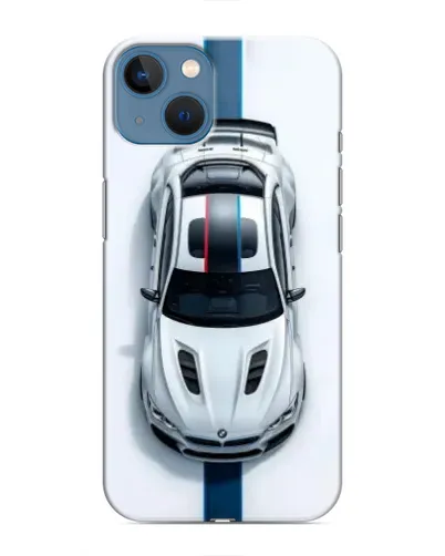 Чехол для iPhone 13 с картинкой «Вид сверху — BMW M» Чехол для iPhone 13 с картинкой «Вид сверху — BMW M»