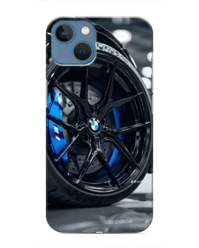 Чехол для iPhone 13 с картинкой «Колесо BMW вблизи» Чехол для iPhone 13 с картинкой «Колесо BMW вблизи»