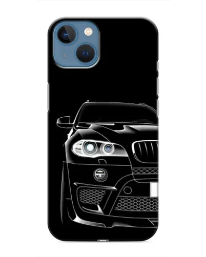 Чехол для iPhone 13 с картинкой «Темный силуэт BMW» Чехол для iPhone 13 с картинкой «Темный силуэт BMW»