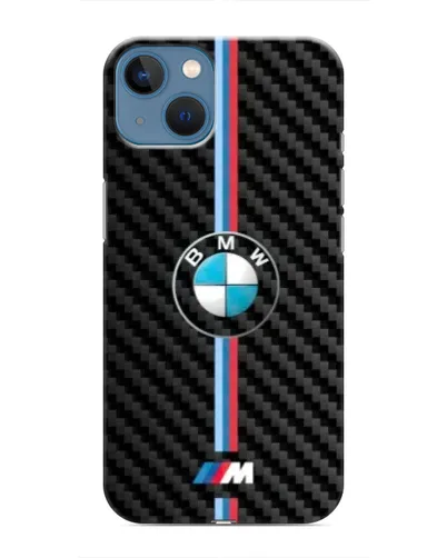 Чехол для iPhone 13 с картинкой «Эмблема BMW и карбон» Чехол для iPhone 13 с картинкой «Эмблема BMW и карбон»