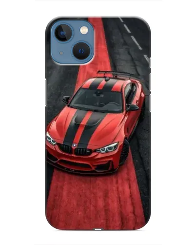 Чехол для iPhone 13 с картинкой «BMW на красной дорожке» Чехол для iPhone 13 с картинкой «BMW на красной дорожке»