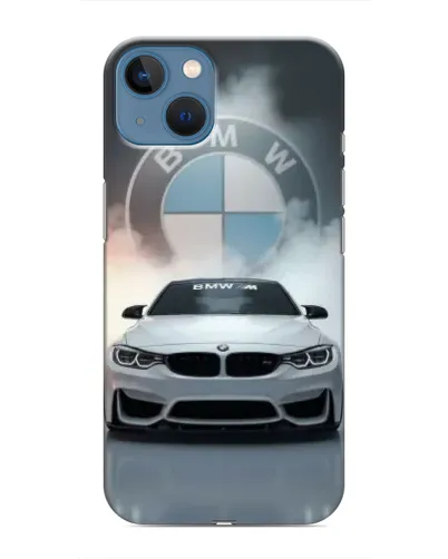 Чехол для iPhone 13 с картинкой «BMW в белом дыму» Чехол для iPhone 13 с картинкой «BMW в белом дыму»
