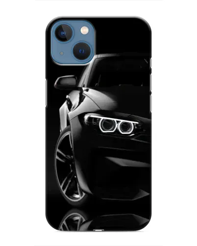 Чехол для iPhone 13 с картинкой «Черная BMW — профиль» Чехол для iPhone 13 с картинкой «Черная BMW — профиль»