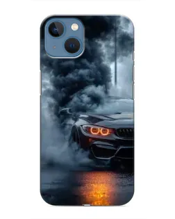 Чехол для iPhone 13 с картинкой «BMW M-Power — абстракция»