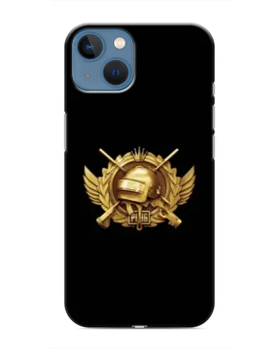 Чехол для iPhone 13 с картинкой «PUBG — оранжевый градиент»