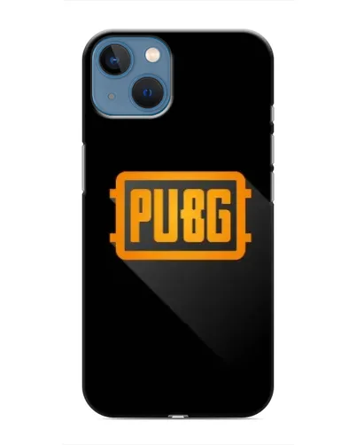 Чехол для iPhone 13 с картинкой «PUBG — рамка лого»
