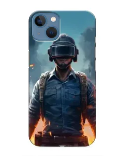 Чехол для iPhone 13 с картинкой «PUBG — реалистичный герой»