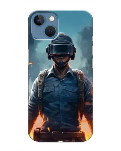 Чехол для iPhone 13 с картинкой «PUBG — реалистичный герой»