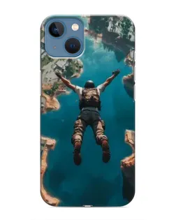 Чехол для iPhone 13 с картинкой «PUBG — свободное падение»