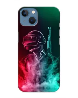 Чехол для iPhone 13 с картинкой «PUBG — огненный воин»