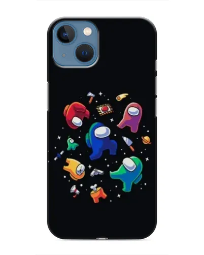 Чехол для iPhone 13 с картинкой «Among Us космос» Чехол для iPhone 13 с картинкой «Among Us космос»