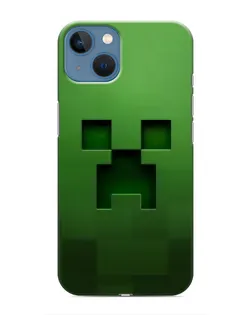 Чехол для iPhone 13 с картинкой «Крипер микро-дизайн»