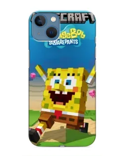 Чохол для iPhone 13 з картинкою «Губка Боб Minecraft» Чохол для iPhone 13 з картинкою «Губка Боб Minecraft»