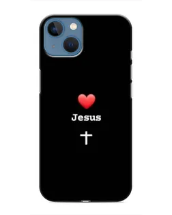 Чохол для iPhone 13 з картинкою «Серце - Jesus» Чохол для iPhone 13 з картинкою «Серце - Jesus»