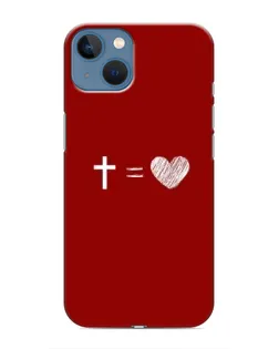 Чохол для iPhone 13 з картинкою «Рівняння любові» Чохол для iPhone 13 з картинкою «Рівняння любові»