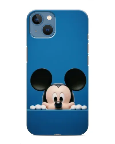 Чехол для iPhone 13 с картинкой «Микки выглядывает»