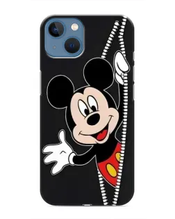 Чехол для iPhone 13 с картинкой «Микки раздвигает стены»