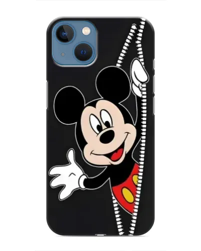 Чехол для iPhone 13 с картинкой «Микки раздвигает стены»