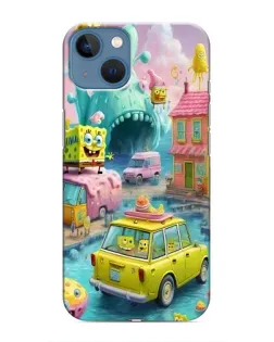 Чехол для iPhone 13 с картинкой «Монстр-трак приключения»