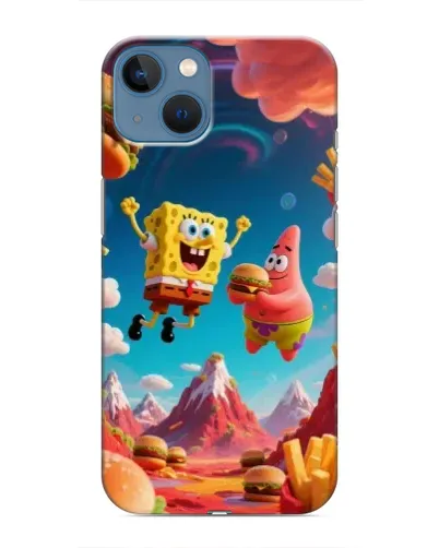 Чехол для iPhone 13 с картинкой «Космический фастфуд» Чехол для iPhone 13 с картинкой «Космический фастфуд»