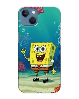 Чехол для iPhone 13 с картинкой «Подводный привет»