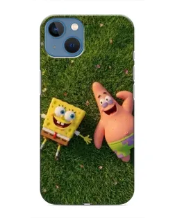 Чехол для iPhone 13 с картинкой «Друзья на лужайке»