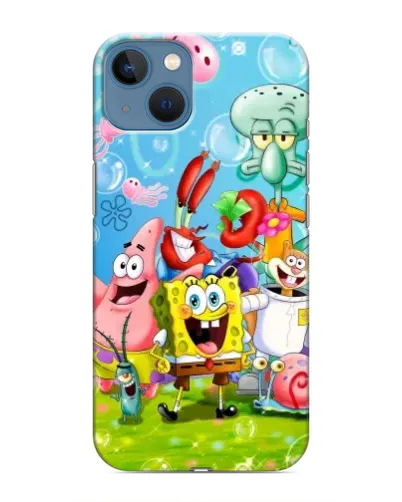 Чехол для iPhone 13 с картинкой «Губка Боб и друзья» Чехол для iPhone 13 с картинкой «Губка Боб и друзья»