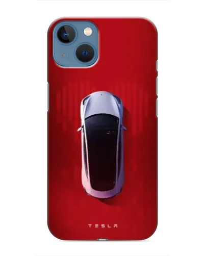 Чехол для iPhone 13 с картинкой «Tesla Top View» Чехол для iPhone 13 с картинкой «Tesla Top View»