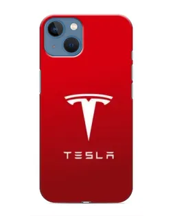 Чехол для iPhone 13 с картинкой «Tesla Red Classic»