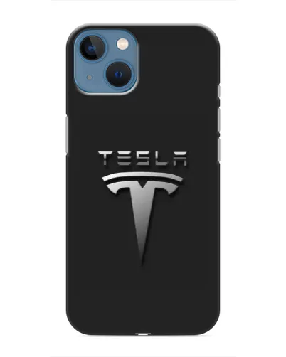 Чехол для iPhone 13 с картинкой «Стальной логотип Tesla» Чехол для iPhone 13 с картинкой «Стальной логотип Tesla»