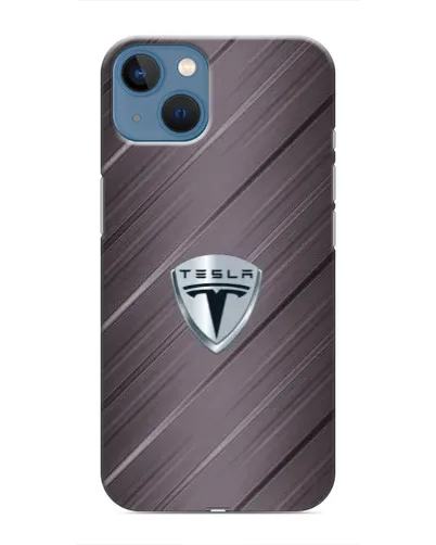 Чехол для iPhone 13 с картинкой «Металлическая текстура Tesla» Чехол для iPhone 13 с картинкой «Металлическая текстура Tesla»