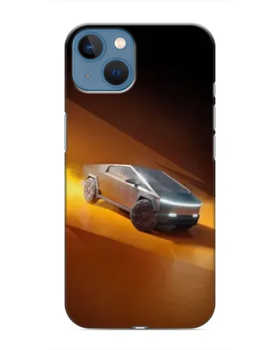 Чехол для iPhone 13 с картинкой «Cybertruck в пустыне» Чехол для iPhone 13 с картинкой «Cybertruck в пустыне»