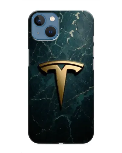 Чехол для iPhone 13 с картинкой «Мраморная Tesla Gold» Чехол для iPhone 13 с картинкой «Мраморная Tesla Gold»