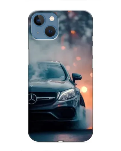 Чехол для iPhone 13 с картинкой «Mercedes — ночной город» Чехол для iPhone 13 с картинкой «Mercedes — ночной город»