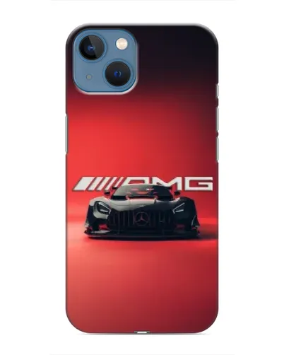 Чехол для iPhone 13 с картинкой «Mercedes AMG — красная линия» Чехол для iPhone 13 с картинкой «Mercedes AMG — красная линия»