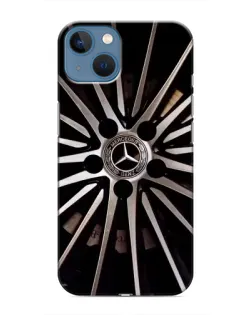 Чехол для iPhone 13 с картинкой «Диск Mercedes»