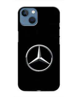 Чехол для iPhone 13 с картинкой «Mercedes классический лого»