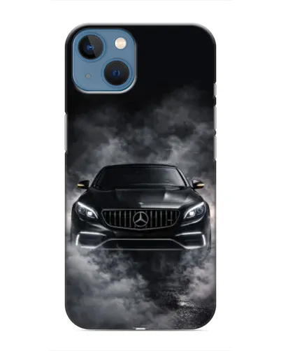 Чехол для iPhone 13 с картинкой «Mercedes в дыму» Чехол для iPhone 13 с картинкой «Mercedes в дыму»