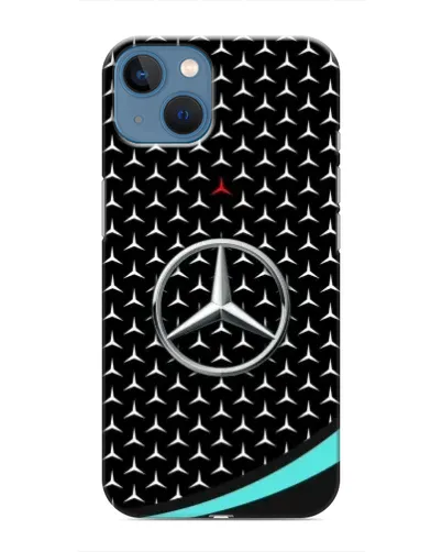 Чехол для iPhone 13 с картинкой «Mercedes — бирюзовый акцент» Чехол для iPhone 13 с картинкой «Mercedes — бирюзовый акцент»