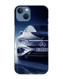 Чехол для iPhone 13 с картинкой «Mercedes EQ — будущее»