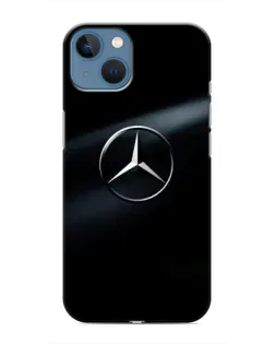 Чохол для iPhone 13 з картинкою «Mercedes на металі»