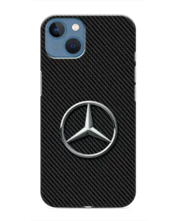 Чохол для iPhone 13 з картинкою «Карбоновий Mercedes стиль»