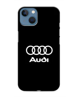 Чехол для iPhone 13 с картинкой «Классическое лого Audi»