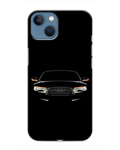 Чехол для iPhone 13 с картинкой «Audi — ночной контур» Чехол для iPhone 13 с картинкой «Audi — ночной контур»