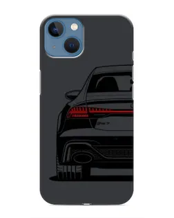 Чехол для iPhone 13 с картинкой «Задняя часть Audi — арт»