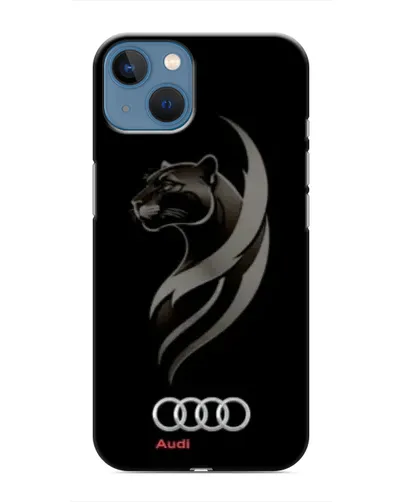 Чехол для iPhone 13 с картинкой «Графика — пантера и Audi» Чехол для iPhone 13 с картинкой «Графика — пантера и Audi»