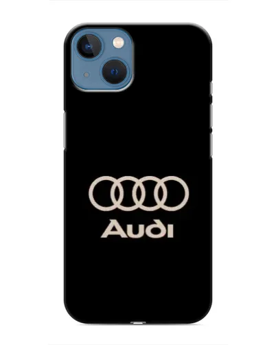 Чехол для iPhone 13 с картинкой «Audi — золотой логотип» Чехол для iPhone 13 с картинкой «Audi — золотой логотип»