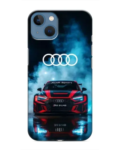 Чехол для iPhone 13 с картинкой «Audi Sport — неон» Чехол для iPhone 13 с картинкой «Audi Sport — неон»