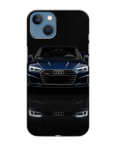 Чехол для iPhone 13 с картинкой «Audi — ночное отражение» Чехол для iPhone 13 с картинкой «Audi — ночное отражение»