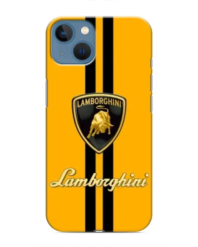 Чехол для iPhone 13 с картинкой «Lamborghini Stripe желтый» Чехол для iPhone 13 с картинкой «Lamborghini Stripe желтый»
